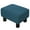 Linen Blue, variant on HOMCOM Ottoman Foot Rest, Small Foot Stool with Linen Fabric Upholstery, Blue