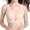 Beige, variant on Full Coverage Wireless Lace Bra for Women Plus Size Seamless Bralette with Removable Padding Lightweight Wirefree Sports Bra for Large Cup Yoga Gym Workout Daily Comfort, Black,38C