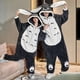 thumbnail image 2 of Pijamas con capucha para hombre y mujer, monos gruesos de Anime, ropa de dormir de gato coreano, mono suelto, suave y cálido para el hogar, Invierno, 2 of 4