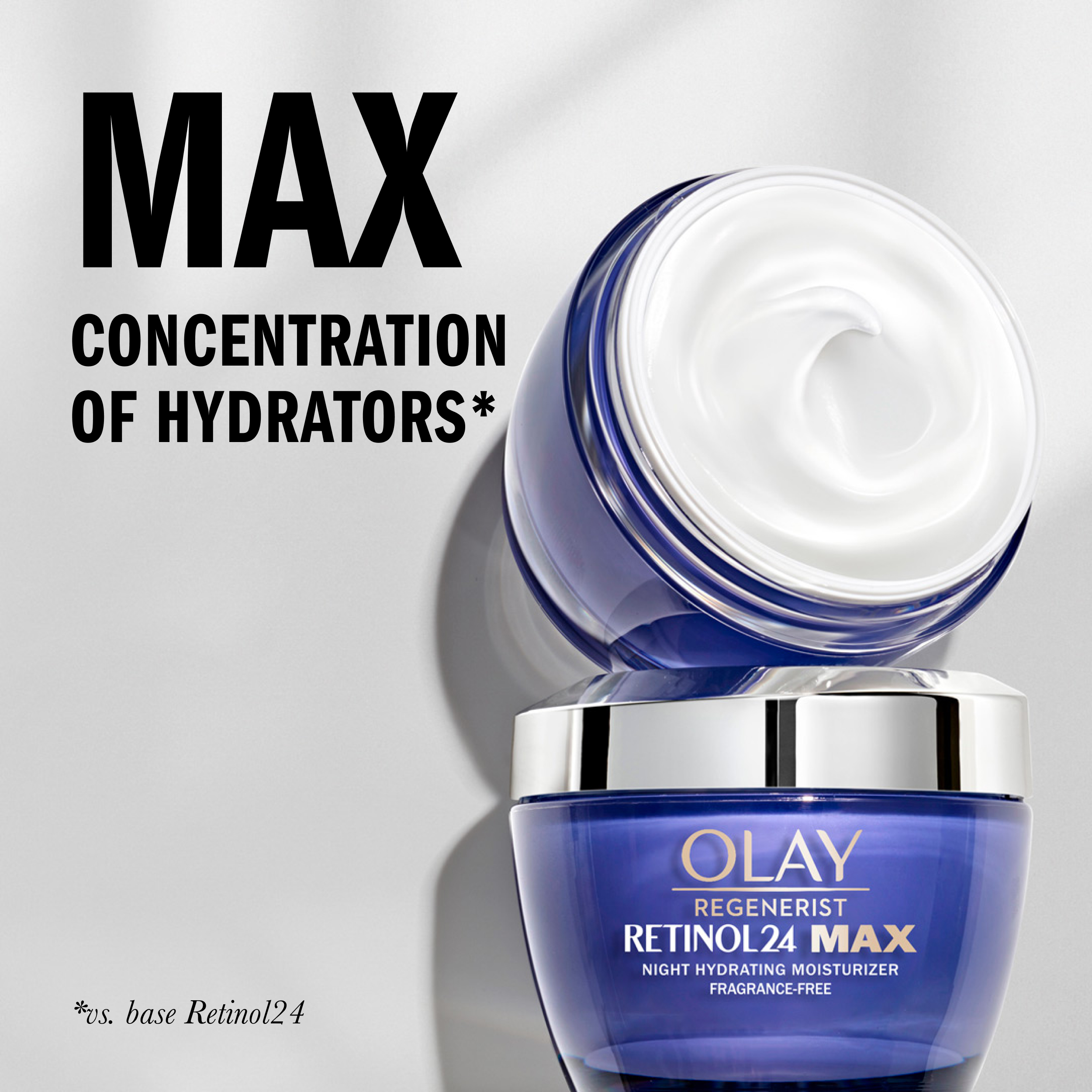 Olay Skincare Regenerist Retinol 24 MAX Night Face Moisturizer, Anti-Aging Cream, 1.7 oz Jar - image 3 of 14