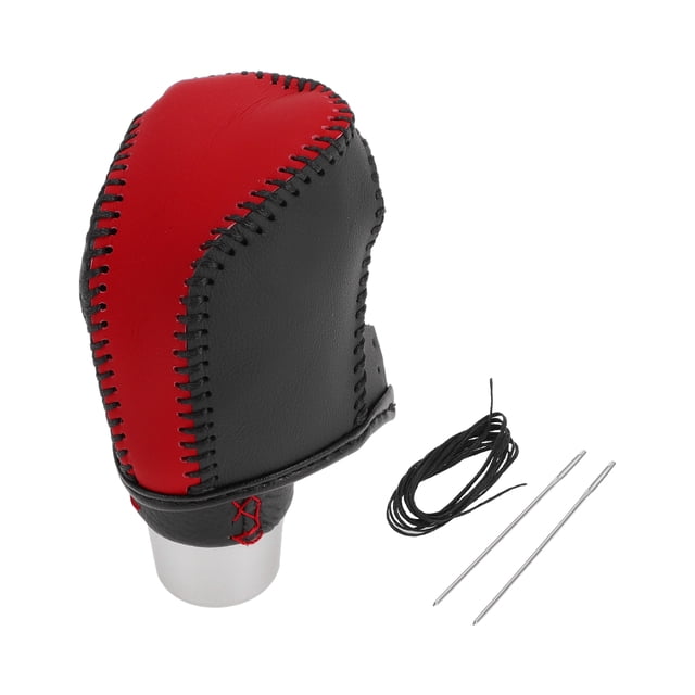 Unique Bargains Couvre-pommeau de levier de vitesse pour Toyota Camry 2019-2022 Protecteur de poignée de changement de vitesse antidérapant Noir Cuir synthétique 1 Pc
