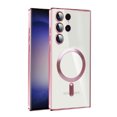thumbnail image 1 of Supershield Samsung Galaxy S23 Ultra Case MagSafe Collection Hybrid Bumper Protective Phone Cover Slim Design, Matte Finish - Rose Gold, 1 of 3