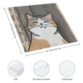 thumbnail image 3 of JRXY Cute Cat Polyester Dinner Napkin for Dining Table Kitchen Party Decor, Pack of 6 2 PCS, 3 of 7