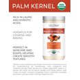 thumbnail image 2 of velona USDA Certified Organic Palm Kernel Oil - 32 Fl Oz | 100% Pure and Natural Carrier Oil | Refined, Cold Pressed | Face, Hair, Body & Skin Care | Use Today - Enjoy Results, 2 of 6