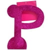 Glitter Foam Letter, P