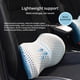 thumbnail image 4 of Almohada lumbar de fisioterapia de algodón con memoria transpirable para asiento de automóvil, cojín de apoyo para el dolor de espalda y cintura para cama, sofá, oficina y sueño, 4 of 5