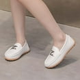 thumbnail image 7 of Toddler Shoes,Kids Dress Shoes Soft Sole Boys Girls Comfortable Formal Occasion On Children Stage Performance,Toddler Girl Shoes,White,7-8 Years, 7 of 7