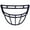 Burnt Orange, variant on Schutt F7 ROPO-DW-NB Carbon Steel Facemask (Burnt Orange)