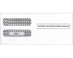 Gummed Flap Double-Window Security Envelope for 1099 income NEC Misc And 1099-R /& DIV 500 Form Envelopes INT Tax Form,5 5//8 Inch x 9 Inch 500 1099 Tax Envelopes