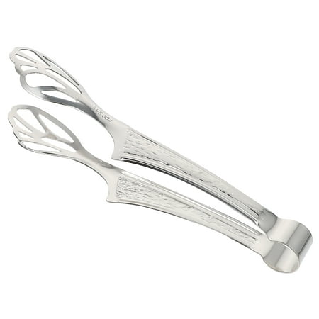 

Tong Food Cube Ice Tongs Stainless Steel Sugar Clamp Bread Bbq Clip Serving Kitchen Scissor Salad Appetizer Buffet Pasta