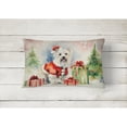 thumbnail image 3 of Carolines Treasures DAC1381PW1216 16 x 12 in. Unisex Westie Christmas Fabric Decorative Pillow, 3 of 4
