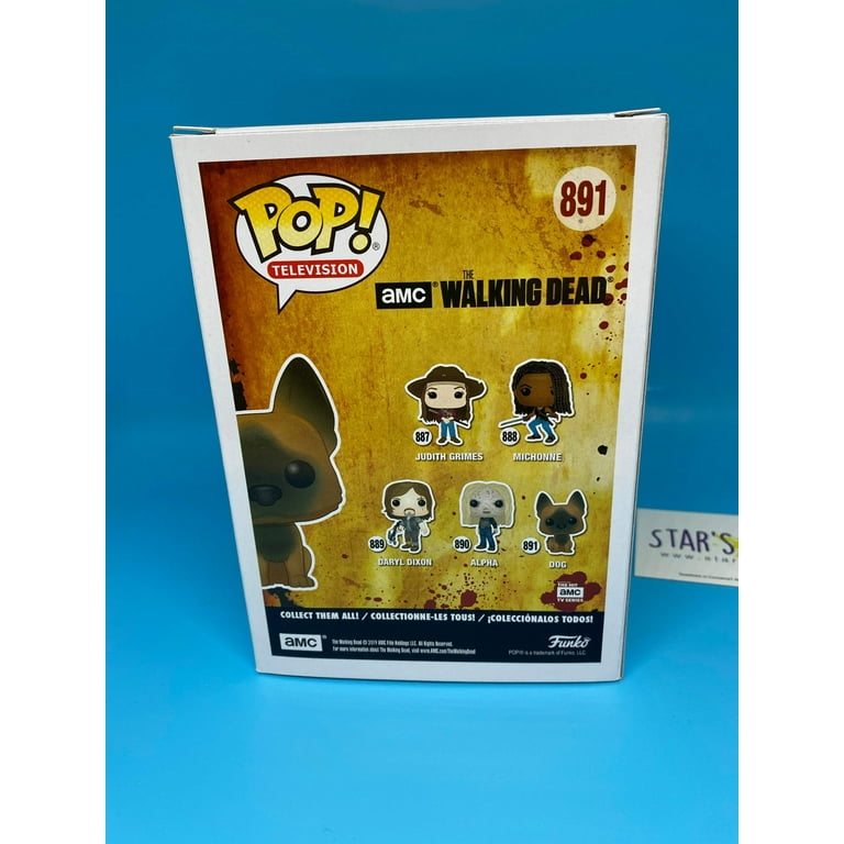 Funko POP! Television The Walking Dead Dog [Flocked] #891