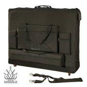 Royal Massage Deluxe Black Universal Oversized Massage Table Carry Case w/Wheels (32") 32" Black