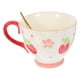 thumbnail image 3 of 1 juego de taza de cerámica con cuchara, taza de cereales, taza de café, taza de desayuno, taza de café, 3 of 8