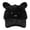 Black, variant on AJGRHE Winter Visor Hat With Embroidered Cute Adjustable Baseball Cap For Ladies Fashion Outdoor Daily Wear WH2 One Size