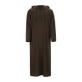 thumbnail image 5 of Mens Arabia Casual Long Sleeve Pocket Loose Robe Shirt Robe, 5 of 8