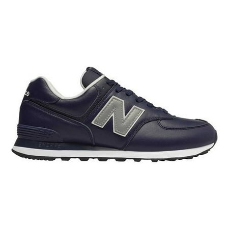 new balance men's 574s sport sneaker,pigment/munsell white,8 d (Best Deal On Sports Shoes)