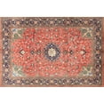 thumbnail image 1 of Ahgly Company Indoor Rectangle Traditional Camel Brown Persian Area Rugs, 10' x 13', 1 of 6
