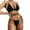 Black, variant on Wyzesi Fashion Swimsuit Women Glitter Swimwear Sequin Bikini Shiny String Bra Swimsuit Beach Wear Black L
