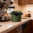 thumbnail image 4 of Coffee Knock Boxes 4 inch, Barista Style Espresso Grounds Knock Boxes, Removable Plastic Knock Rod, Non-Slip Base, Espresso Maker Accessory (Green), 4 of 6