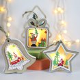 thumbnail image 4 of Advancent Accesorio de decoración de árbol de Navidad, iluminación artesanal de pequeña, colgante de Navidad, diseño de escena, colgante, Kits de decoración para fiestas Caja de regalo Advancent HA068050-03, 4 of 6