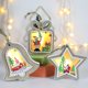 thumbnail image 3 of Bewildely Decoración de árbol de Navidad, colgante de Navidad alimentado por batería, diseño de escena, accesorio de adorno colgante, accesorios Kits de decoración para fiestas Campana Bewildely HA068050-02, 3 of 6