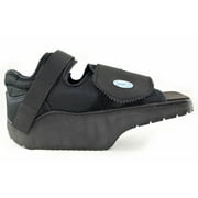 Darco OrthoWedge Black Post-Op Foot Brace Recovery Shoe, Removable Forefoot Closure, Large, 1 Ct
