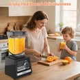 thumbnail image 2 of OMMO Blender, Peak1800W Blender for Smoothies, 68oz BPA-Free Smoothie Blenders for Kitchen with 9 Speed Control&Built-in Timer, Dishwasher Safe for I, 2 of 9