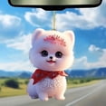 thumbnail image 1 of QTOCIO Acrylic Puppy Pendant Backpack Keychain Car Rearview Mirror Decorative Pendant, 1 of 1