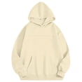 thumbnail image 4 of Pet Pouch Hoodies Unisex with Kangaroo Pocket Oversized Trendy Sweatshirts Outside Kitten Puppy Carrier Holder Sweatshirts Cat Hoodie with Pouch, 4 of 6