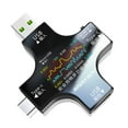 thumbnail image 4 of Amperímetro de Voltaje Kusrkot Medidor de Potencia USB Portátil Tipo C Estilo A, 4 of 8