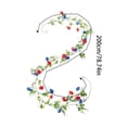 thumbnail image 2 of Patriotic Red White and Blue Vine for Independence Day - 4th of July Garland Patriotic Garland for Mantle Table Centerpiece, 250th Anniversary Memorial Hanging Decor, 2 of 5