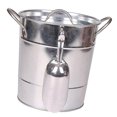 thumbnail image 2 of Metal Ice WIne Bucket Party Tub Back Yard BBQ Beer Tub Con Ice Set Perfecto Para Bar Party Gathering Y Doméstico, 4 Colores Disponibles Plata Baoblaze Cubo de vino, 2 of 7