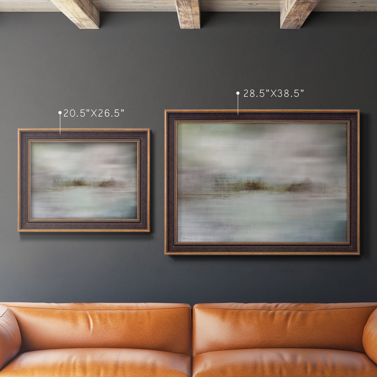Misty Islands Premium Framed Canvas- Ready to Hang