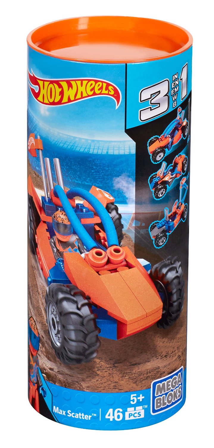 Hot Wheels Mega Bloks Max Scatter 3in1 (46 Pieces)