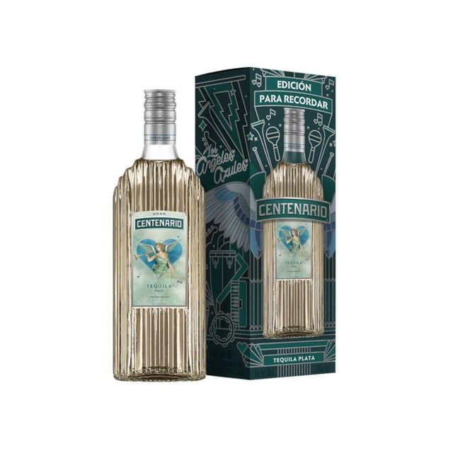 Tequila Gran Centenario Plata Edic. Áng. Az 700 ml Gran Centenario Plata Edic. Ángeles Azules