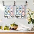 thumbnail image 3 of Easter Bunny Kitchen Towels Set of 1, Spring Watercolor Polka Dot Flower Plaid Blue Absorbent Dish Towels for Kitchen, Microfiber Hand Towel, Quick Drying Tea Towel for Cleaning Decorative Dishcloths, 3 of 7