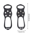 thumbnail image 3 of FeiFu Universal Non-Slip Gripper Spikes, Silicone Ice Cleats, Durable Stainless Steel Spikes,Portable Winter Traction Grips for Hiking Walking Climbing, 3 of 7