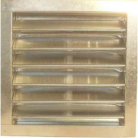 Norwesco 553250 14" x 24" Galvanized Recessed Attic Vent