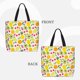 thumbnail image 2 of Easygdp Avocado And Pineapple Bolsa Tote para Mujer, Bolso de Hombro para Trabajo, Playa, Viajes, Compras y Supermercado, 2 of 7
