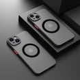 thumbnail image 2 of Funda Magnética De Lujo Para Teléfono De Carga Inalámbrica Magsafe Para iPhone 11 12 13 Pro Max XR X XS De Armadura A Prueba De Golpes, 2 of 4
