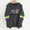 Shirts-886Dark Gray, variant on Graphic Sweatshirts for Women Comfy Soft Fleece Long Sleeve Cute Sweatshirts Casual Tops Peace Love Cupcake Print Striped Arms Lounge Wear