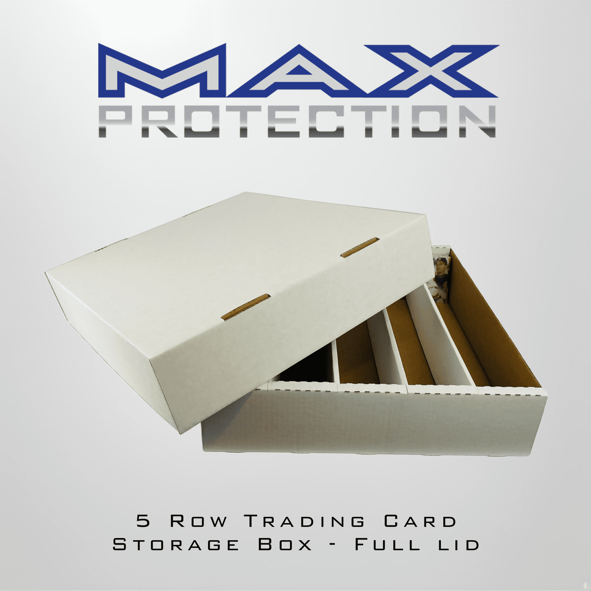 Max Protection Bundle of 25 - 5000ct 5-Row Cardboard Trading