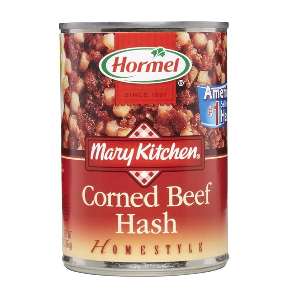 Corned Beef Hash, Canned Corned Beef, Shelf-Stable, 14 oz Steel Can