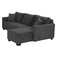thumbnail image 2 of Love Chaise Esquinera Derecho Dicasa Smoky Petit 3 Plazas Gris para Sala, 2 of 11