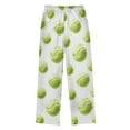thumbnail image 2 of joogoo Watercolor Tennis Balls Pajama Pants Pj Bottoms Sleepwear Lounge XL, 2 of 9