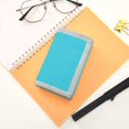 thumbnail image 7 of JIALIOU Nylon Trifold Card Wallet with ID Window Zipper Pocket for Men Women Teen Light Blue, 7 of 7