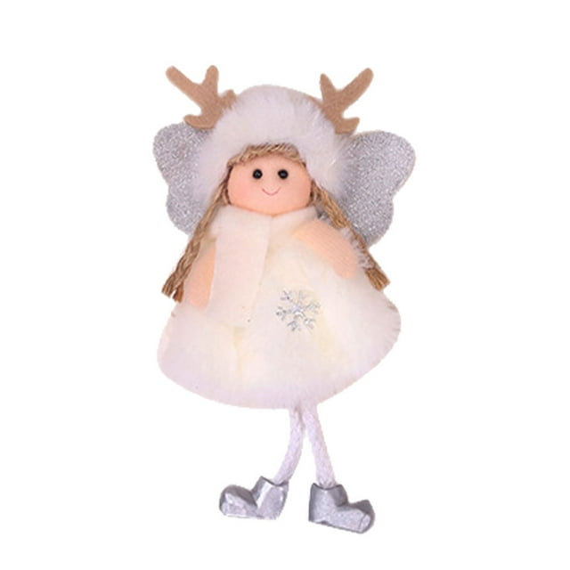 Billuyoard Colgante de Ángel de Navidad para el hogar, colgantes de vacaciones, accesorios, adorno de Festival, muñeco de árbol de Navidad, decoración Kits de decoración para fiestas Tipo 1 Billuyoard HA069665-01