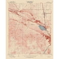 thumbnail image 3 of USGS 15x18 Black Modern Framed Museum Art Print Titled - Palmdale California Quad - USGS 1937, 3 of 5
