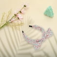 thumbnail image 6 of Unique Bargains 1 Pc Retro Bow Headbands for Women Pink, 6 of 6